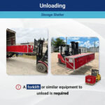Capannone ad Arco Rinforzato per Stoccaggio 20'x42'x12'