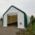 Capannone di Stoccaggio Rinforzato con Doppio Traliccio 20'x33'x16'
