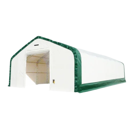 Capannone di Stoccaggio Rinforzato con Doppio Traliccio 20'x33'x16'