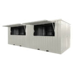 Chiosco Bar Modulare Smontabile 12mq – Bianco
