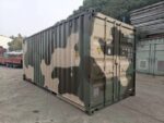 Container 20 Piedi Standard Mimetico (Camouflage Green) - Nuovo/Primo Viaggio - immagine 3