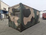 Container 20 Piedi Standard Mimetico (Camouflage Green) - Nuovo/Primo Viaggio - immagine 4
