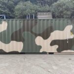 Container 20 Piedi Standard Mimetico (Camouflage Green) - Nuovo/Primo Viaggio