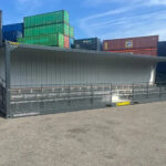 Container 40 Piedi High Cube Tribuna Eventi - Allestito con Sedute