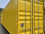 Container 40 Piedi High Cube (HC) Nuovo - Giallo RAL 1021 (Primo Viaggio) - immagine 3