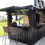 Chiosco Bar Modulare 12 mq con Bancone a Ribalta