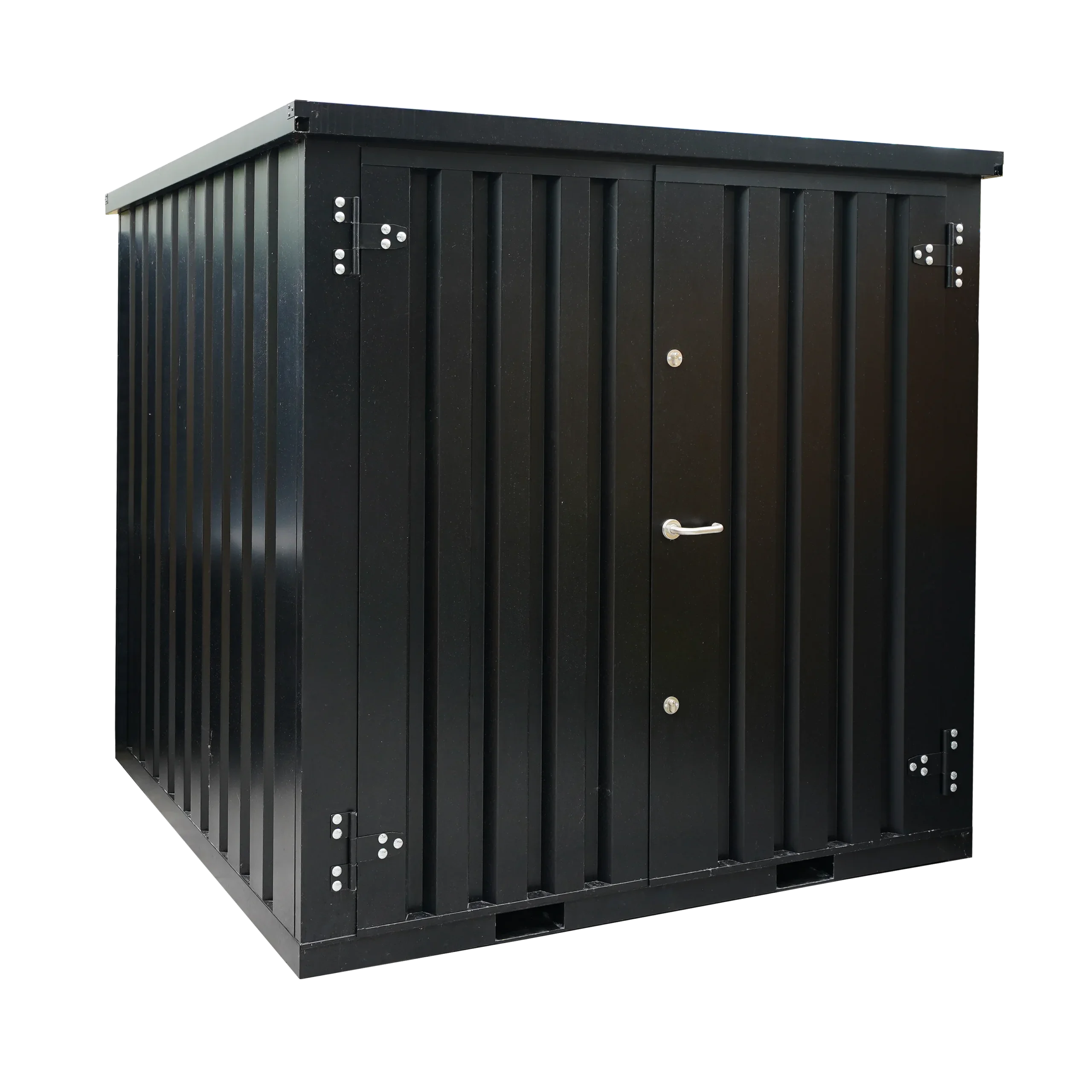 Container di Stoccaggio Smontabile 2x2 Metri con Doppia Apertura Container di Stoccaggio Smontabile 2x2 Metri con Doppia Apertura