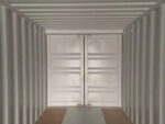Container Dry Van 10 Piedi Nuovo per Stoccaggio Compatto
