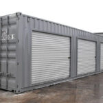 Container Magazzino 40 Piedi High Cube con Triplo Accesso Laterale