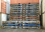 Container Piattaforma Flat Rack Pieghevole 20 Piedi per Carichi Pesanti