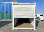 Contenitore Deposito 20 Piedi High Cube con Serranda Industriale Avvolgibile