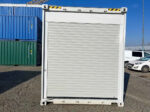 Contenitore Deposito 20 Piedi High Cube con Serranda Industriale Avvolgibile