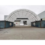 Copertura a Volta Robusta per Container Marittimi 12.19m x 12.19m x 3.96m