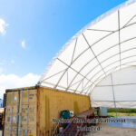 Copertura a Volta Robusta per Container Marittimi 12.19m x 12.19m x 3.96m