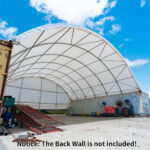 Copertura a Volta Robusta per Container Marittimi 12.19m x 12.19m x 3.96m