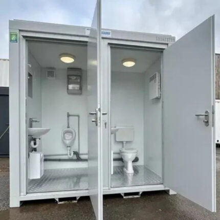 Modulo Sanitario Doppia Cabina 3,6 mq - Accessi Indipendenti