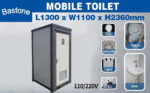 Modulo Sanitario Prefabbricato 1.08 mq con Lavabo Integrato