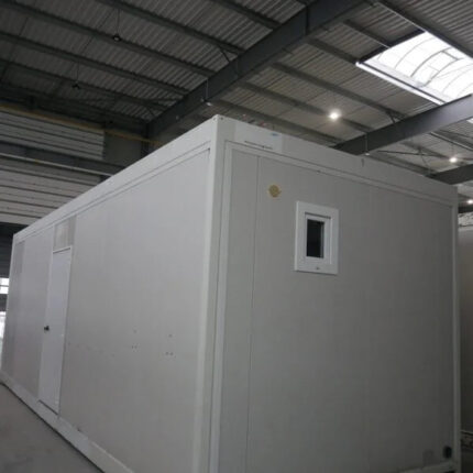 Modulo Sanitario Professionale 24mq con Docce e WC Multipli