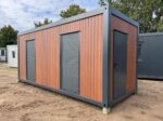 Modulo Ufficio Prefabbricato Coibentato 14.5 mq – Alta Resistenza