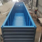 Piscina Container 11 Metri Personalizzabile - Modello Luxury (Opzione Pareti Vetrate)