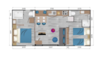 Residenza Mobile Taos F4 Design Panoramico Luminoso T3 37.84 mq