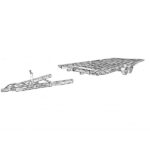 Rimorchio Modulare Robusto per Tiny House e Strutture Mobili 6m x 2.44m