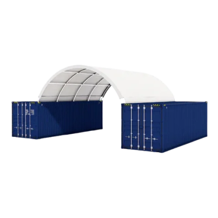Tunnel di Copertura per Container Marittimi 20x20 Piedi Robusto