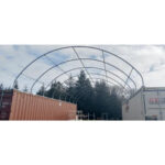 Tunnel di Copertura Robusto per Container 20x40 Piedi