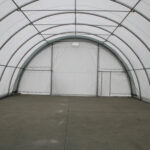 Tunnel di Stoccaggio Arcuato Rinforzato 9.14 x 12.19 x 4.57 Metri