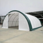 Tunnel di Stoccaggio Arcuato Rinforzato 9.14 x 12.19 x 4.57 Metri